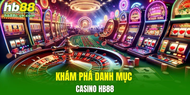 Khám phá danh mục Casino HB88